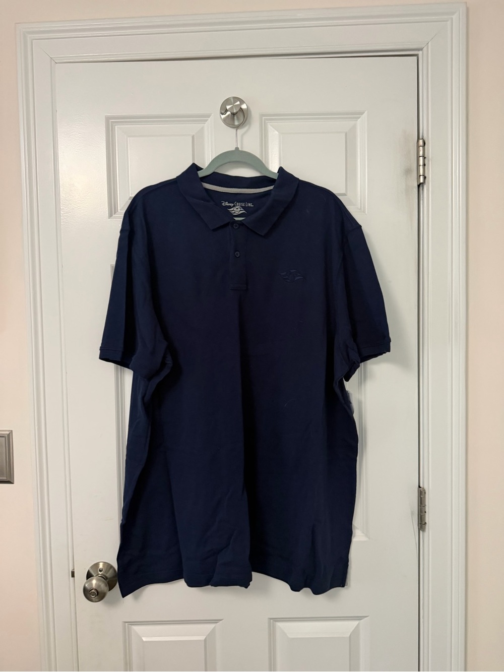 Disney Cruise Men's Navy Short-Sleeve Polo Shirt